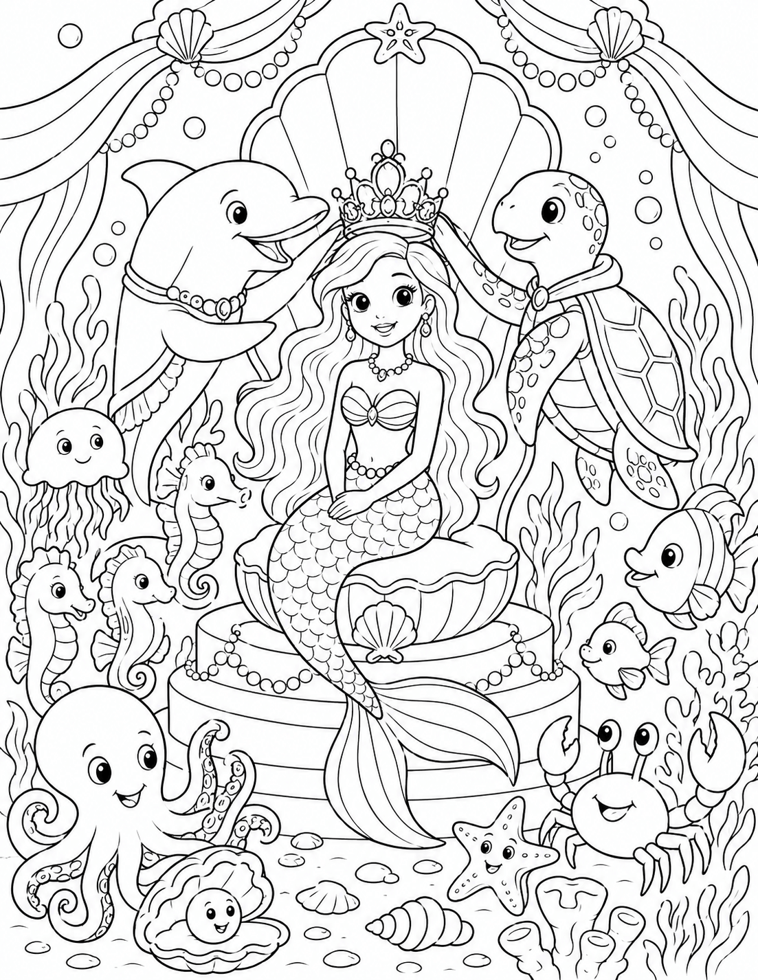 Princess Mermaid Sample