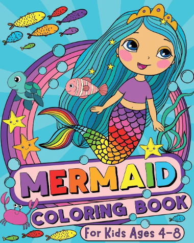 Mermaid Coloring Book