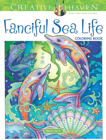Ocean Mythology Coloring Book