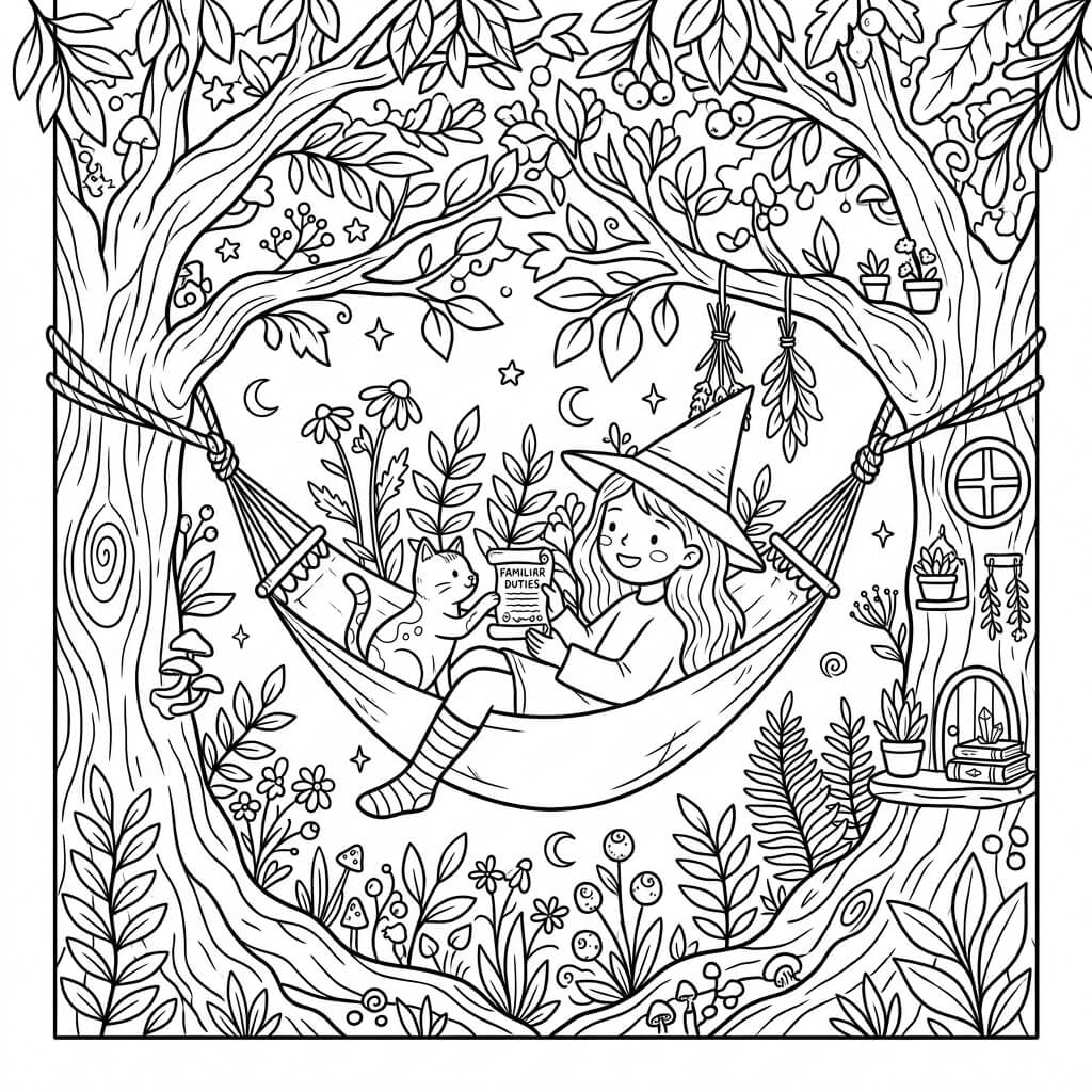 Generated coloring page example 4
