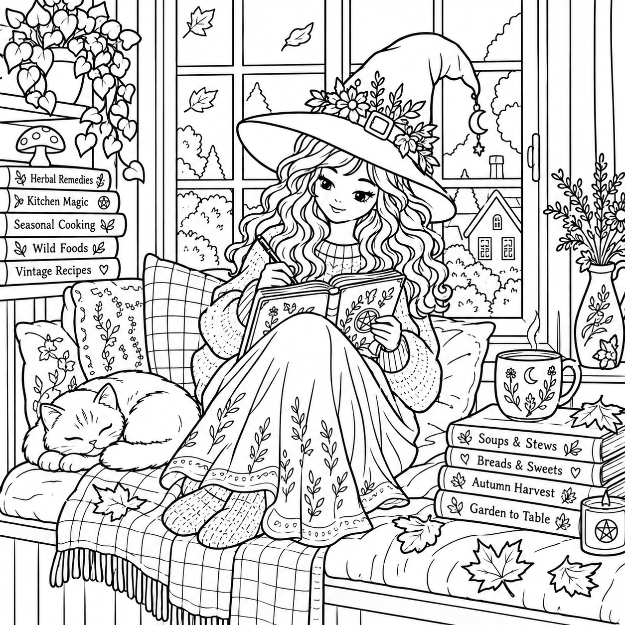 Generated coloring page example 1