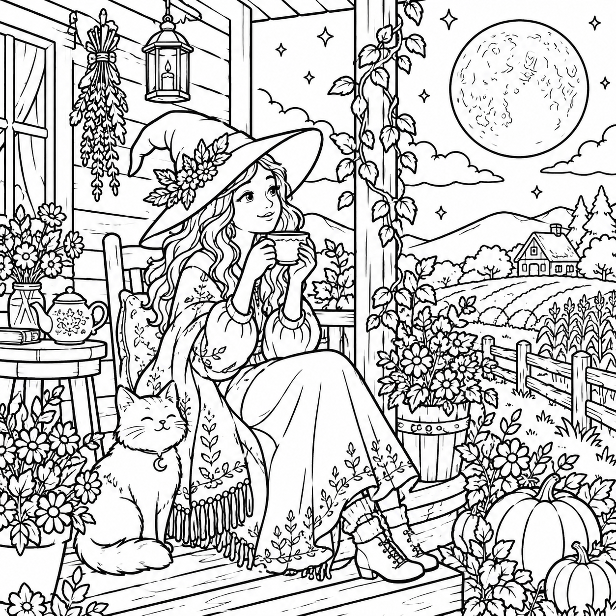 Generated coloring page example 2